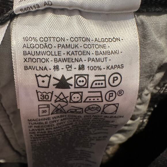 LEVI'S Women's 501 Original Fit High Rise Shorts Size 33 In Black - Picture 9 of 11